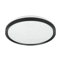 Trio SOLIT mennyezet lámpa fém, műanyag, fehér, fekete,  RGB-LED, 14W, 2700-6500K, 1800Lm - R63581132