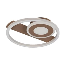Trio HORUS mennyezet lámpa fém, műanyag, fehér, barna, LED, 22W, 3000K, 2500Lm - R63671165