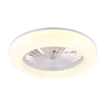 Trio MORA ventilátoros lámpa műanyag, fehér, LED, 13W, 1400lm, 2700K-6500K - R64032101