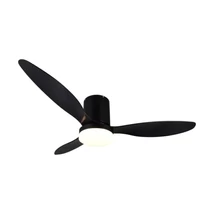 Trio GÖTEBORG ventilátoros lámpa műanyag, fekete, LED, 20W, 2500lm, 2700K-6000K - R64202132