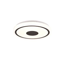 Trio BUNDA mennyezet lámpa fém, műanyag, fehér, fekete, LED, 3000K, 16W, 1900lm - R64361132