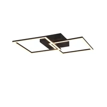 Trio TRAIL mennyezet lámpa fém, fekete, LED, 3000K, 20W, 2250lm - R64492132