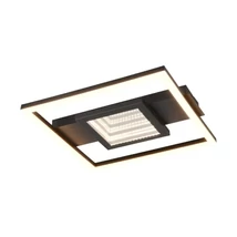 Trio WHEELER mennyezeti lámpa fém, fekete, LED, 16W, 2000lm, 3000K - R64801932