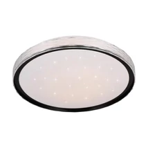 Trio VARDA mennyezeti lámpa fém, fekete, LED, 24W, 2500lm, 2700K-6500K - R64811102
