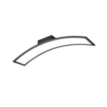 Trio SIGMA mennyezeti lámpa fém, fekete, LED, 21W, 2600lm, 3000K - R64861132
