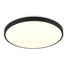 Trio LOODY mennyezeti lámpa, műanyag, fekete, LED, 22W, 2500lm, 3000K - Trio-R64901102