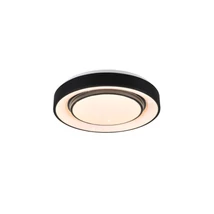 Trio MONA mennyezet lámpa fém, műanyag, fekete, fehér, RGB-LED, 3000K-6000K, 20W, 2400lm - R65041032