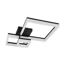 Trio CAMINO mennyezet lámpa műanyag, fehér, fekete, LED, 32W, 3000K, 4000Lm - R65771332