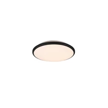 Trio LIMBUS mennyezet lámpa műanyag, fekete, fehér, LED, 3000K, 20.5W, 2300lm - R67021132