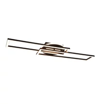 Trio TWISTER mennyezet lámpa fém, fekete, LED, 2700K-6000K, 30W, 4500lm - R67183132
