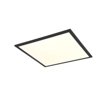 Trio BETA mennyezet lámpa fém, műanyag, fekete, fehér, RGB-LED, 2700K-6500K, 18W, 2000lm - R67664532