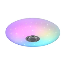 Trio MUSICA mennyezeti lámpa, műanyag, fehér, LED, 33W, 3600lm, 2700K-6500K - Trio-R69031901
