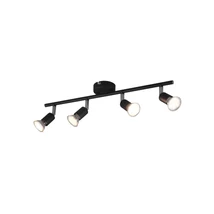 Trio PARIS szpot lámpa fém, fekete, GU10 - R80914032