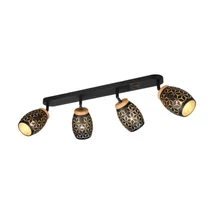 Trio BIDAR szpot fém, fekete, E14 - R81574080