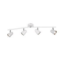 Trio TOULOUSE szpot lámpa fém, műanyag, fehér, LED, 3000K, 4x3.5W, 1600lm - R82124131