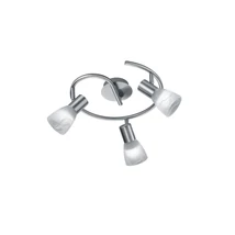 Trio VISTO szpot lámpa fém, üveg, nikkel, fehér, E14 - R82239307