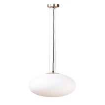 Zuma Omi függeszték fém,üveg,arany,fehér,E27 - ZU-1181