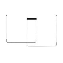 Zuma Rike függeszték fém,fekete,LED,3000K-4000K-6000K,40W,2000Lm - ZU-2023199