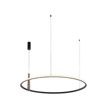 Zuma Claud függeszték fém,fa,fekete,barna,fehér,LED,3000K-4000K-6000K,42W,2000Lm - ZU-22808-WOOD
