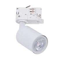 Zuma Reflector lámpafej 3-fázisú sinrendszerhez fém,fehér,GU10,10W - ZU-9000