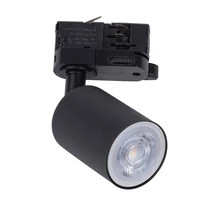 Zuma Reflector lámpafej 3-fázisú sinrendszerhez fém,fekete,GU10,10W - ZU-9010