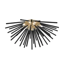 Zuma Urchin mennyezet lámpa fém,arany,fekete,G9 - ZU-C0491-06B-F7BC