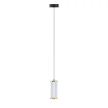 Zuma Cally függeszték fém,üveg,arany, áttetsző,LED,3000K-6000K,7W,800Lm - ZU-MD3147-1A-3GT