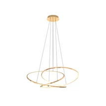 Zuma Cholet függeszték fém,akrill,arany, fehér,LED,3000K,56W,6600Lm - ZU-MD7360-1A-3GT