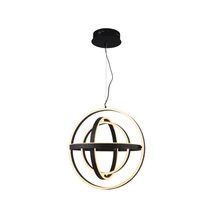 Zuma Tess függeszték fém,fekete,LED,3000K,52W,6100Lm - ZU-MD9203-4-3BD