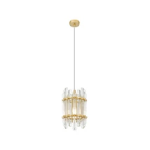 Zuma Alexandria függeszték fém, üveg,arany,áttetsző,E14 - ZU-P0556-01D-V7V7