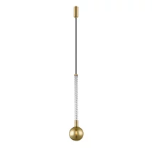 Zuma Mida függeszték fém,üveg,arany,áttetsző,G9 - ZU-P0583-01A-2GHF