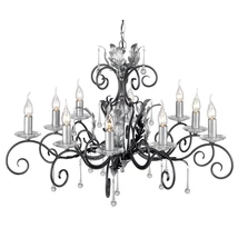AMARILLI - Elstead - ELS-AML10-BLK-SILVER - Csillár