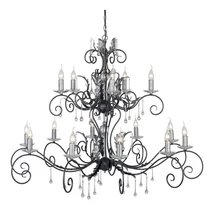 AMARILLI - Elstead - ELS-AML15-BLK-SILVER - Csillár