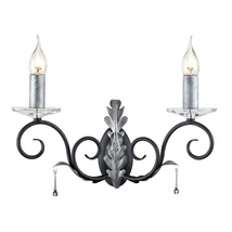 AMARILLI - Elstead - ELS-AML2-BLK-SILVER - Fali lámpa