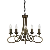 OLIVIA - Elstead - ELS-OV5-BLK-GOLD - Csillár