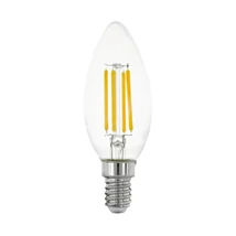 Eglo gyertya fényforrás E14-LED 7W 2700K 806lm üveg áttetsző bura | 110016