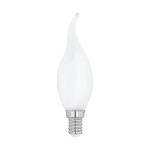 Eglo gyertya filament fényforrás E14-LED 4W 2700K 470lm üveg opál bura | 110045