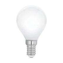 Eglo kisgömb szabályozható fényforrás E14-LED 4,5W 2700K 470lm üveg opál bura | 110049