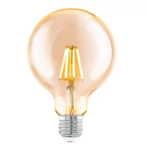 Eglo fényforrás E27-LED 4W 2200K 350lm üveg borostyán bura | 110053