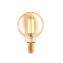 Eglo gömb fényforrás E14-LED 4W 2200K 350lm üveg borostyán bura | 110061
