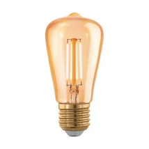 Eglo szabályozható fényforrás E27-LED 4W 1700K 300lm üveg borostyán bura | 110066