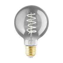 Eglo szabályozható fényforrás E27-LED 4W 2000K 100lm üveg feketés áttetsző bura | 110085