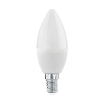 Eglo gyertya szabályozható fényforrás E14-LED 7,5W 3000K 806lm plastic opál bura | 110124