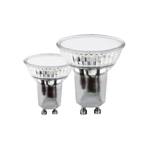 Eglo fényforrás szett GU10-LED 2x 4,6W 4000K 400lm üveg szatén bura | 110145