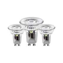 Eglo fényforrás szett GU10-LED 2x 4,5W 4000K 345lm üveg áttetsző bura | 110148