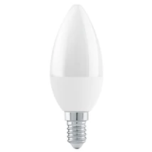 Eglo gyertya szabályozható fényforrás E14-LED 4,9W 3000K 470lm plastic opál bura | 110176