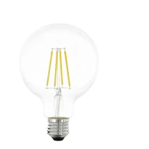 Eglo szabályozható fényforrás E27-LED 7,3W 2700K 806lm üveg áttetsző bura | 110181