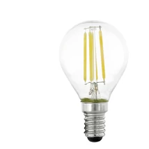 Eglo kisgömb szabályozható fényforrás E14-LED 4,5W 2700K 470lm üveg áttetsző bura | 110183
