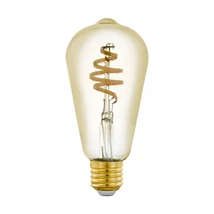 Eglo szabályozható fényforrás E27-LED 4,9W 2200-6500K 400lm 320° üveg borostyán bura | 12242