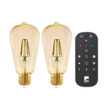 Eglo szabályozható fényforrás szett E27-LED 2x 4,9W 2200K 500lm 320° | 12256